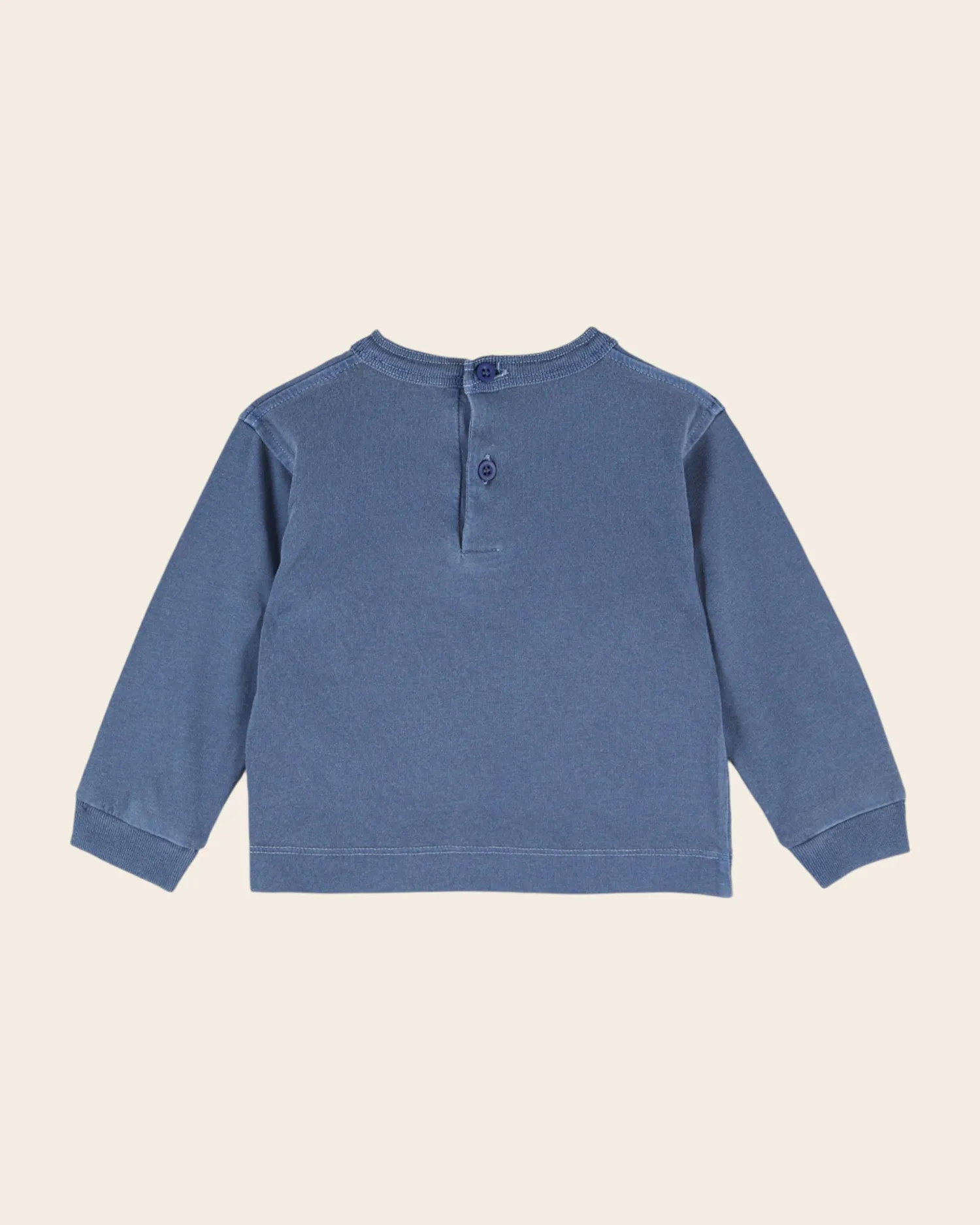 Emile et Ida langærmet t-shirt blå puddel
