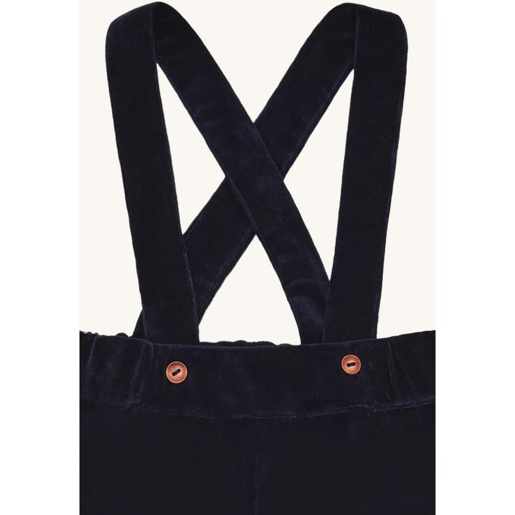 Hust & Claire HCHanibal Molskin shorts More Navy bomuld