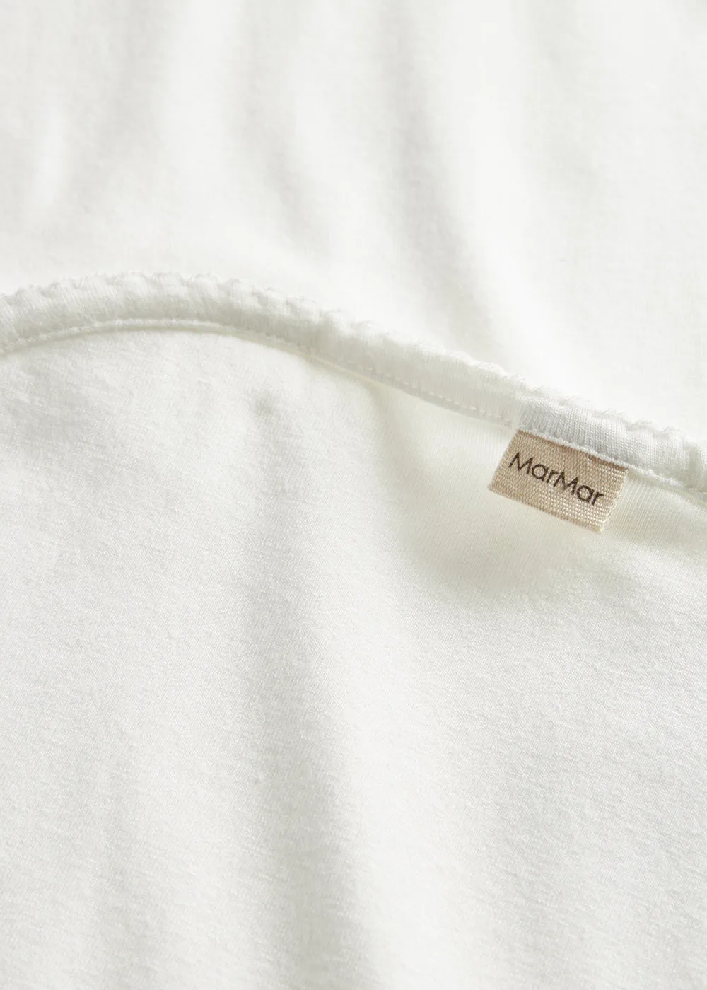 MarMar Copenhagen Alida babytæppe Gentle White 80x80 cm