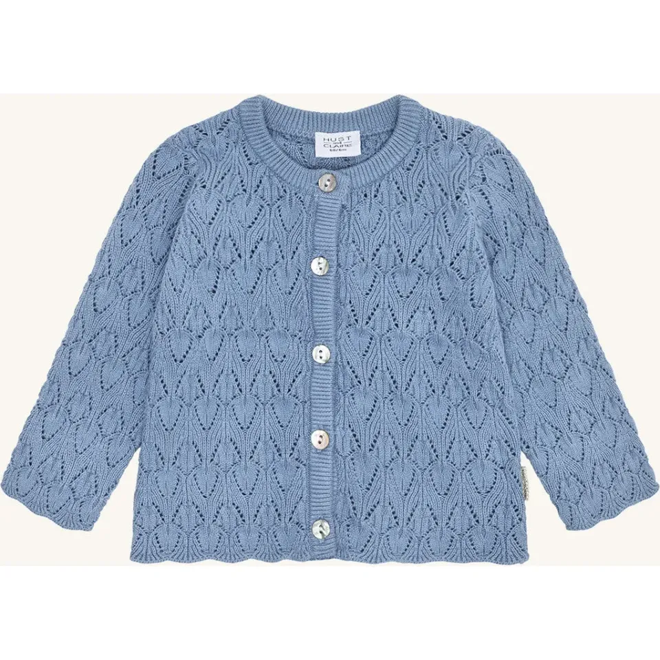 Hust & Claire Cilja Pointelle cardigan Atmosphere