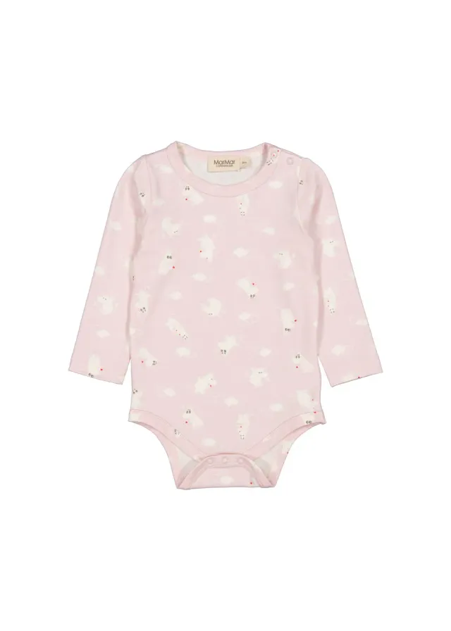 MarMar Benedicte bodystocking Rose Moomin økologisk