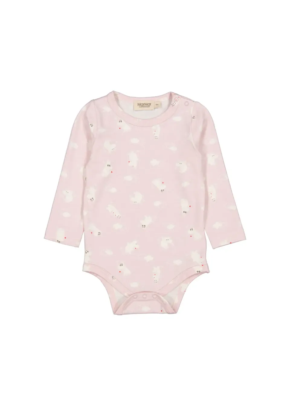 MarMar Benedicte bodystocking Rose Moomin økologisk