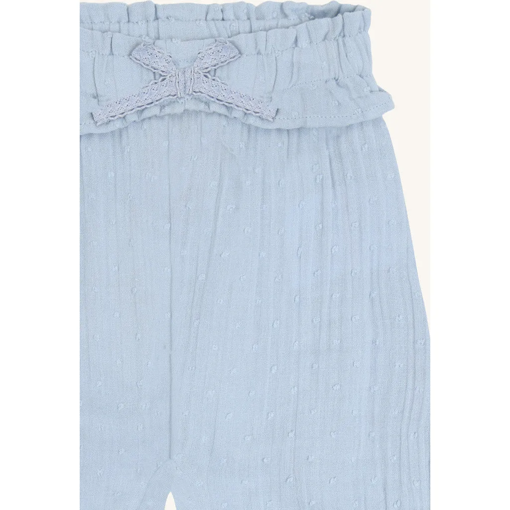 Hust & Claire Trine bukser Zen Blue bomuld