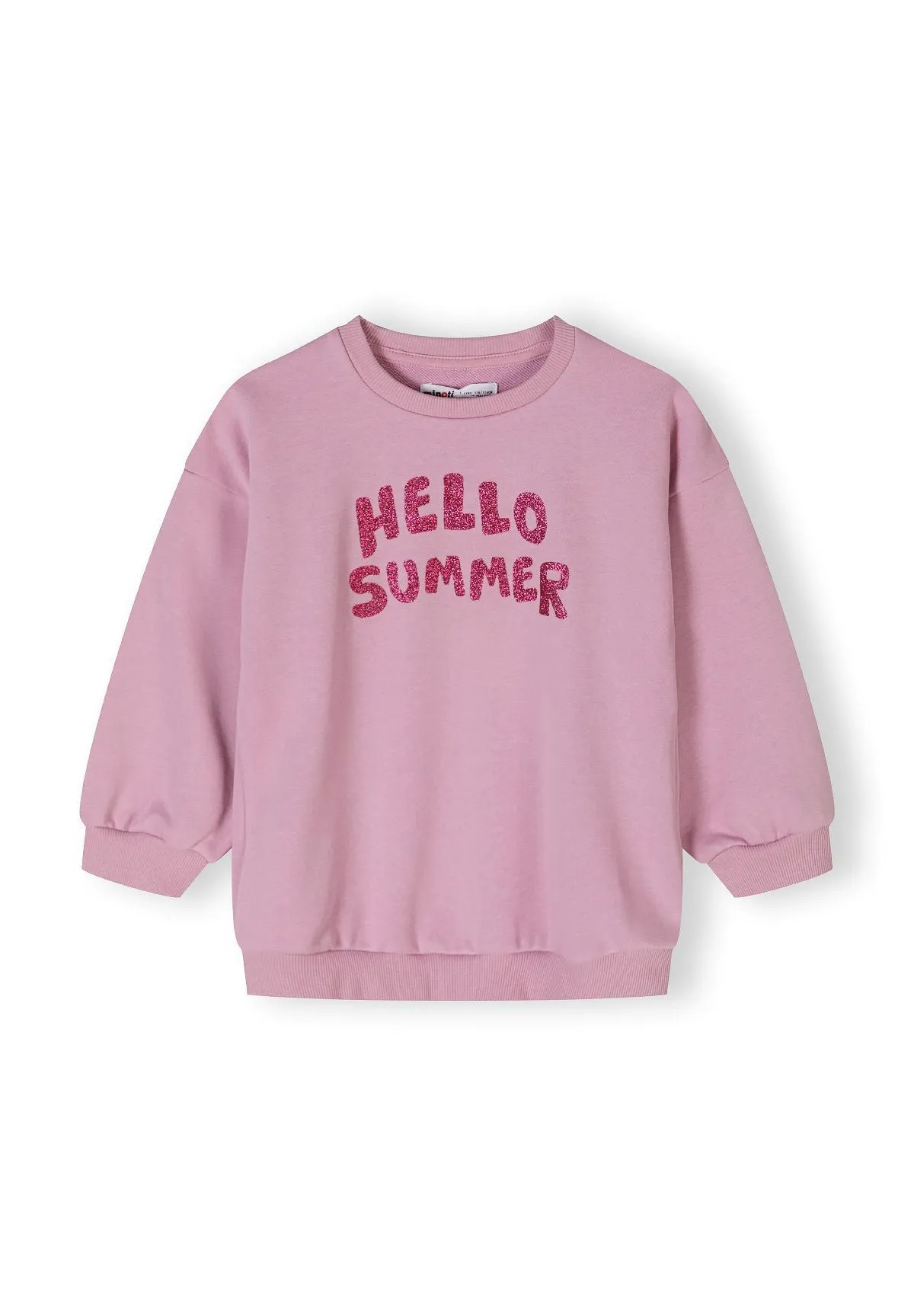 Minoti 42882 sweatshirt lilla glimmer piger