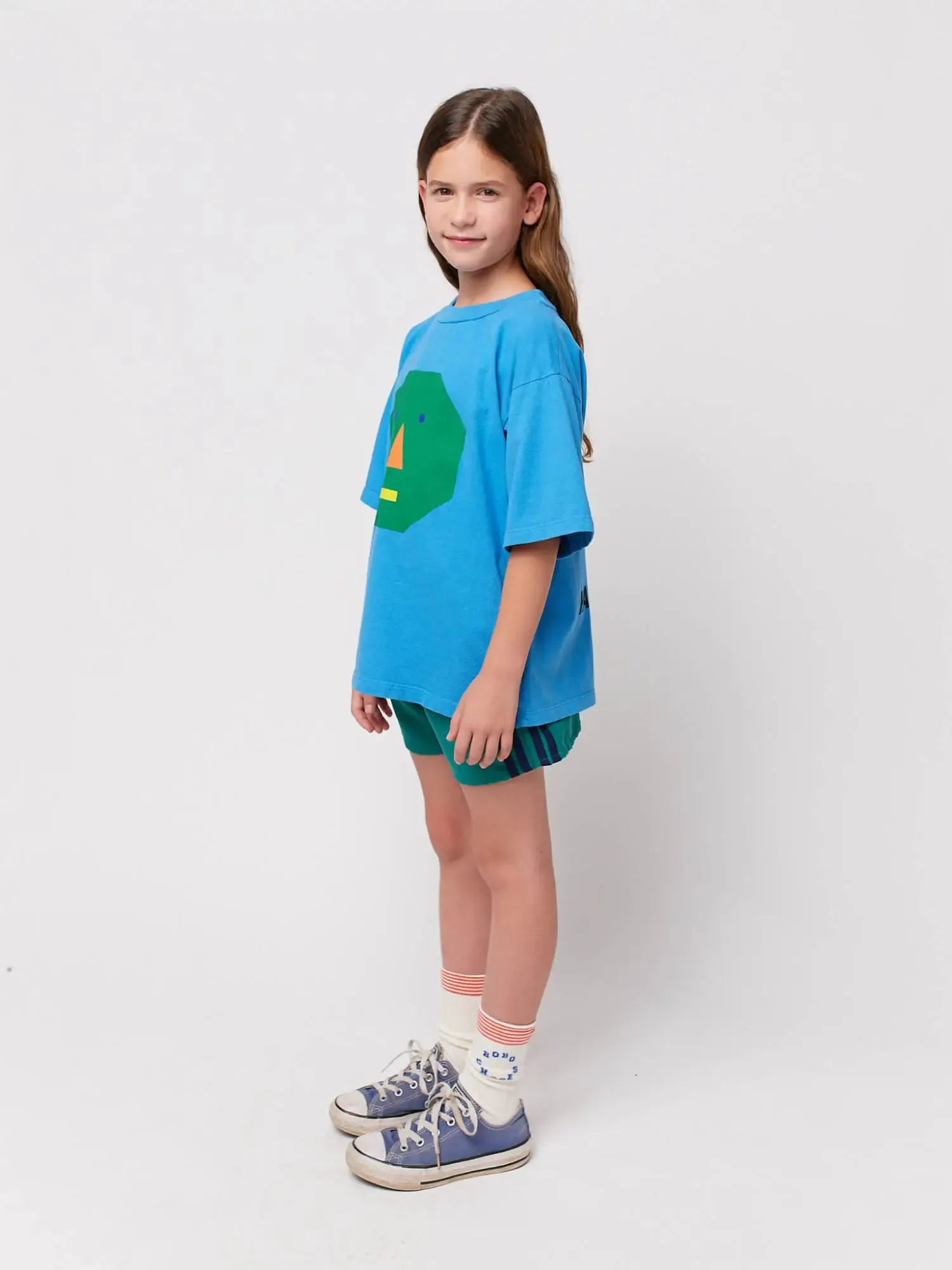 Bobo Choses Have Fun T-shirt blå 4-5Y