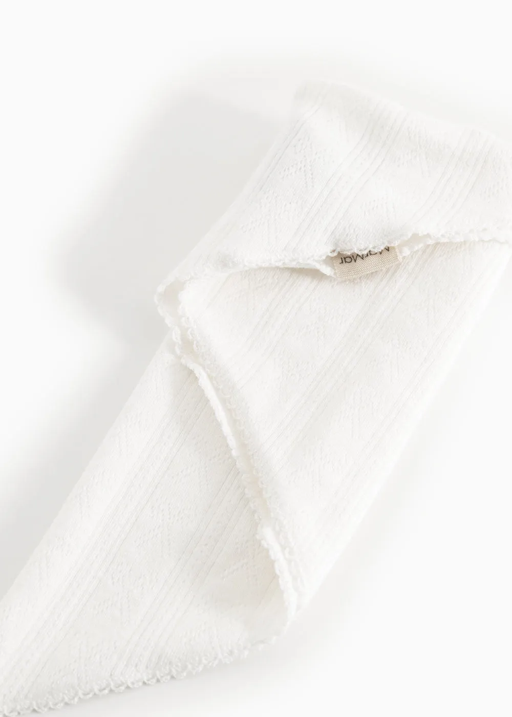 MarMar Arka tørklæde Gentle White pointelle