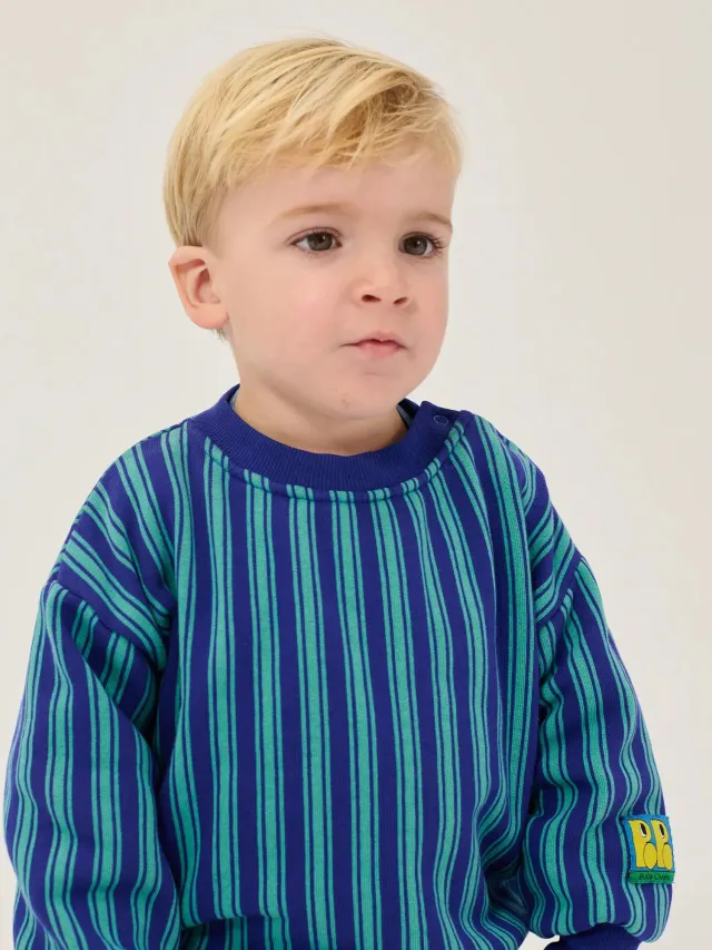 Bobo Choses Booo Bo sweatshirt blå baby bomuld