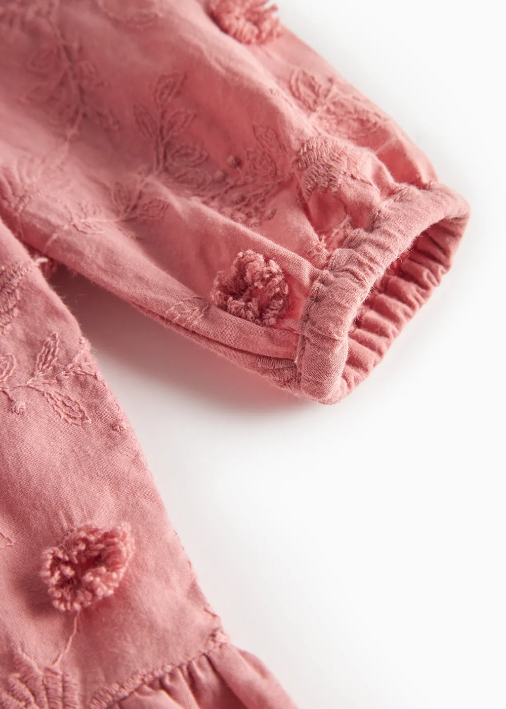 MarMar Deas LS kjole Pink Delight broderi