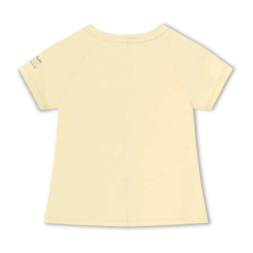 MINI A TURE Matlois t-shirt Double Cream kølende