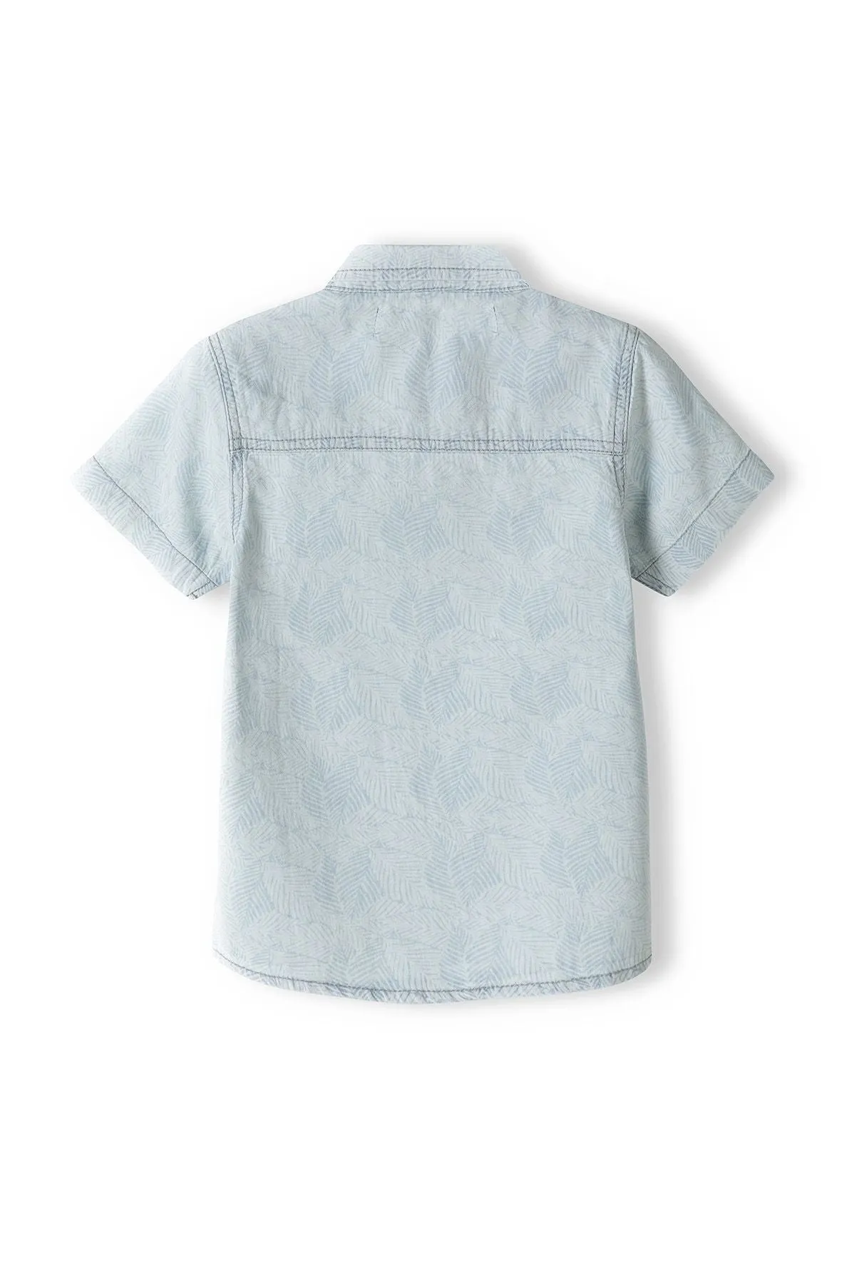 Minoti 38183 denimskjorte lyseblå baby