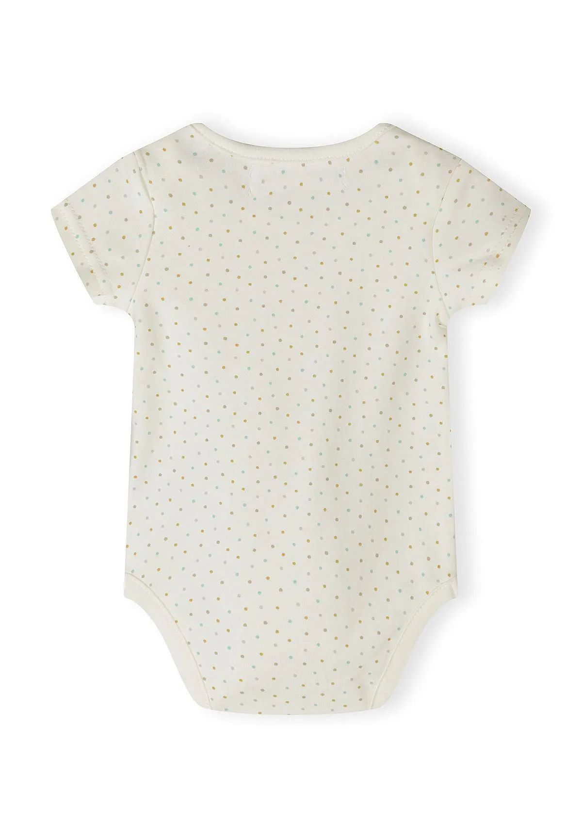 Minoti 44528 bodys 7-pak creme mint bomuld til baby