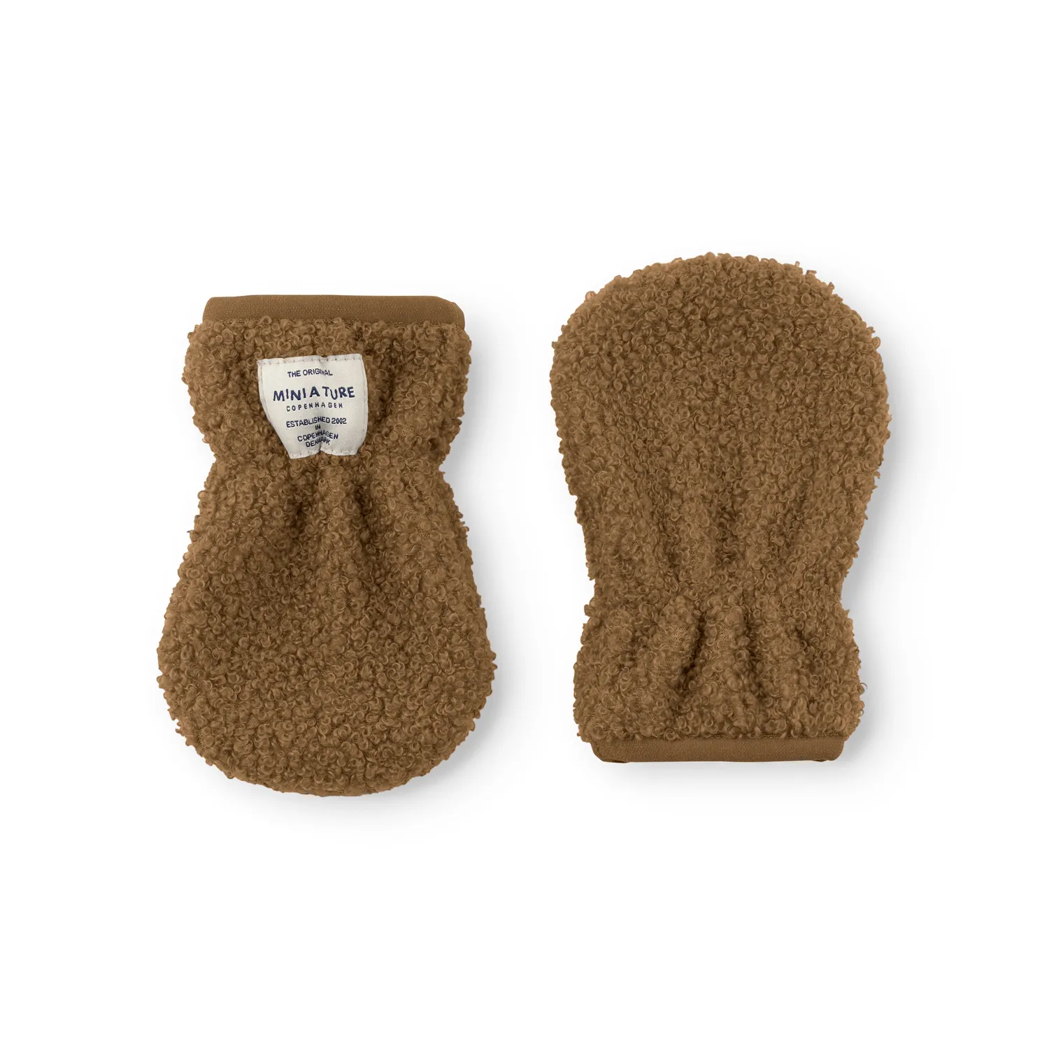 MINI A TURE MATWOLMER teddyfleece handsker Angora cream