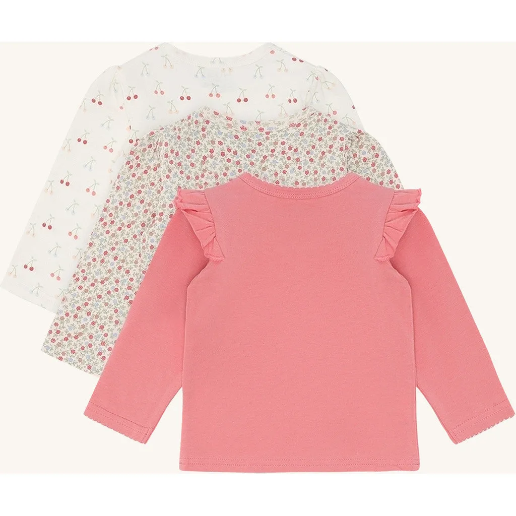 Hust & Claire HCAlda Spring bluse Ivory bomuld