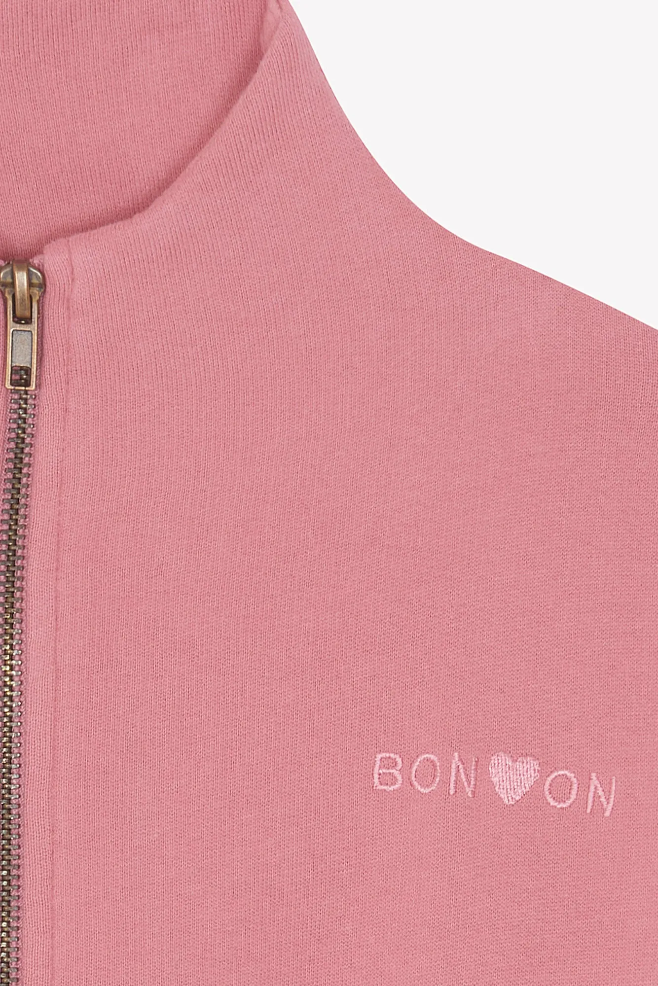 Bonton Mia Pinkyee vest 2A rosa bomuld