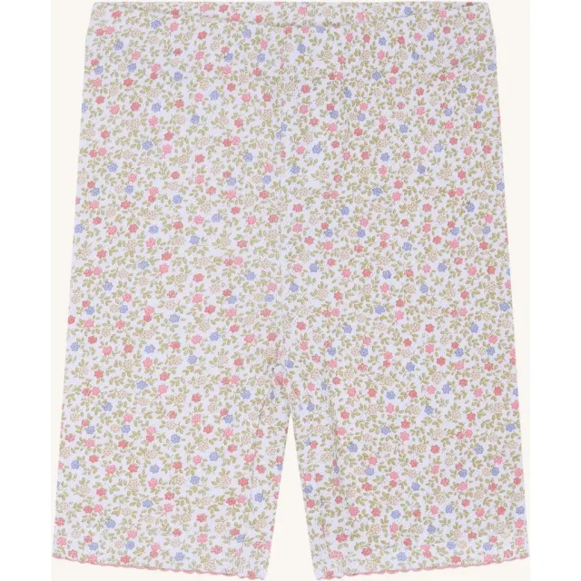 Hust & Claire HCLilian Blooming shorts hvide bomuld