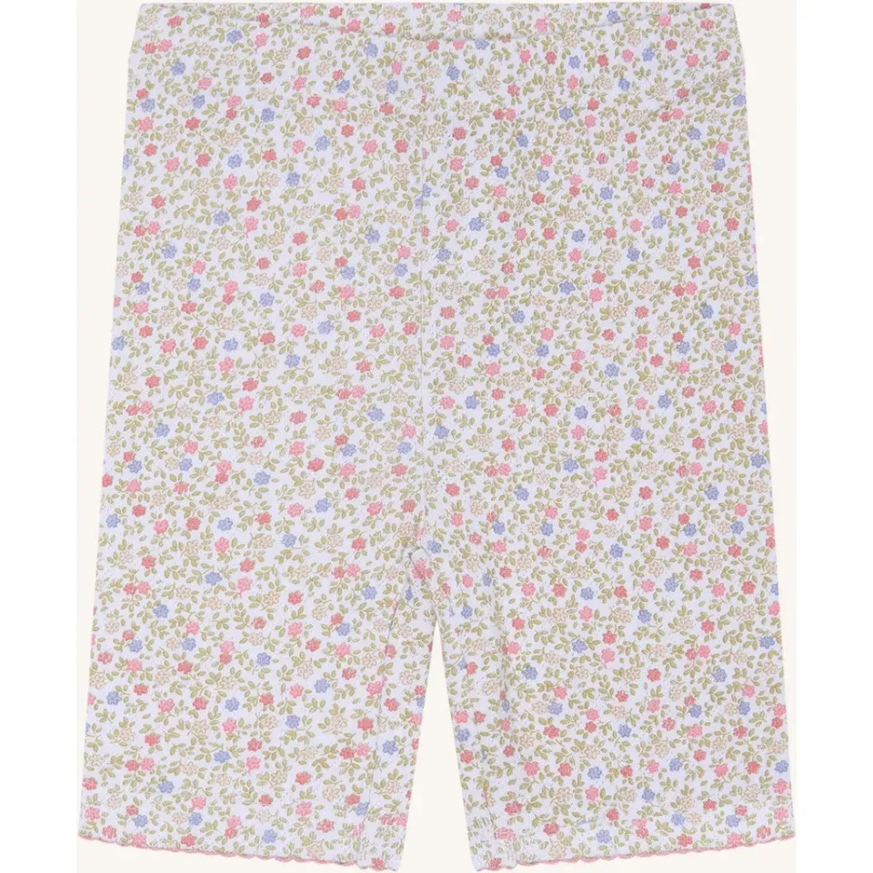 Hust & Claire HCLilian Blooming shorts hvide bomuld