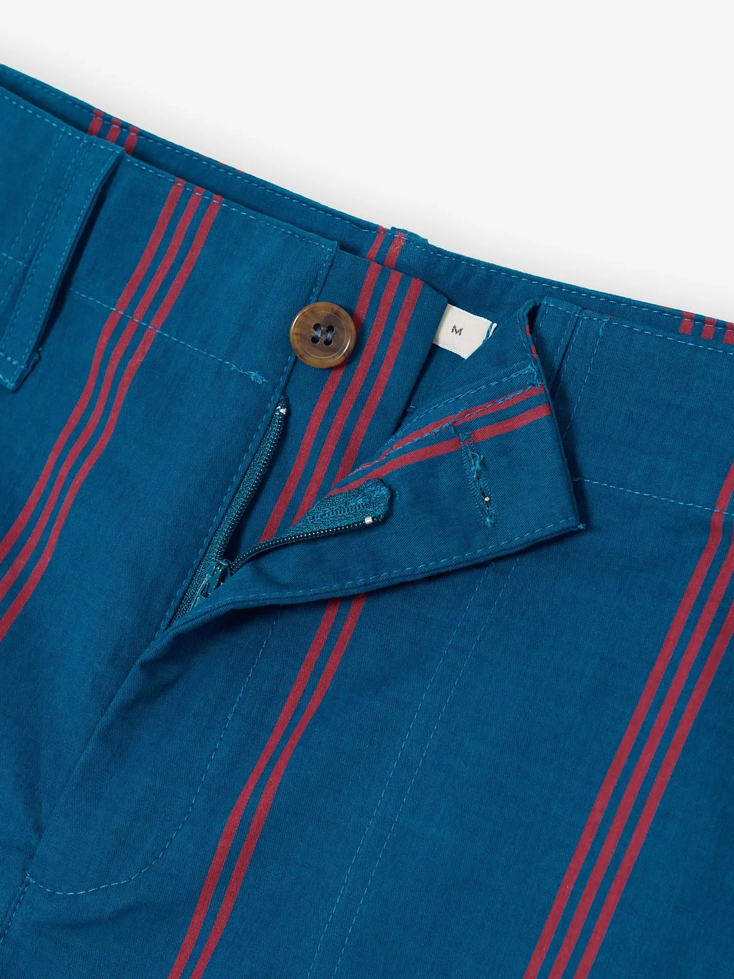 Bobo Choses Triple Stripes barrel bukser S blå