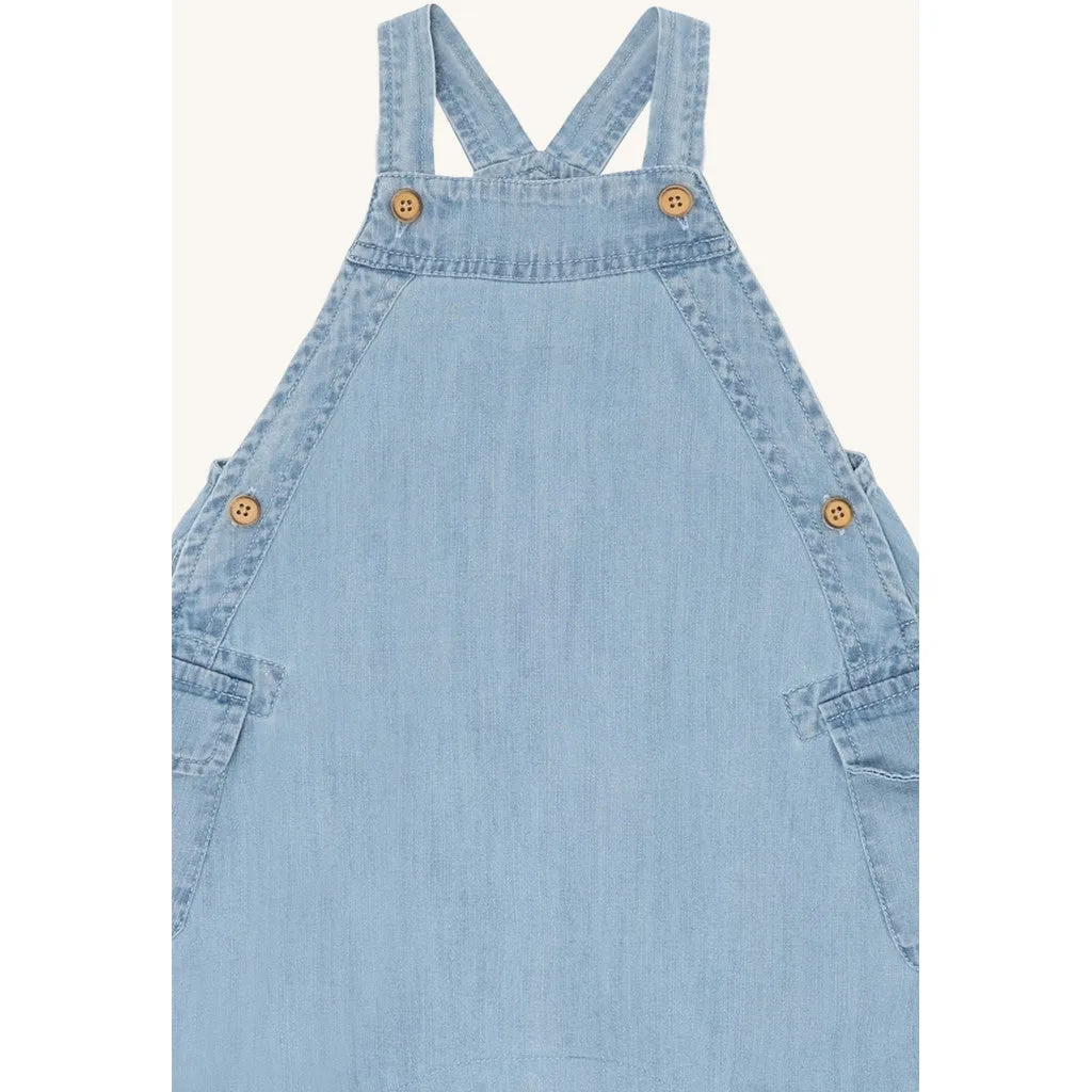 Hust & Claire HCMaks buksedragt Blue Denim bomuld