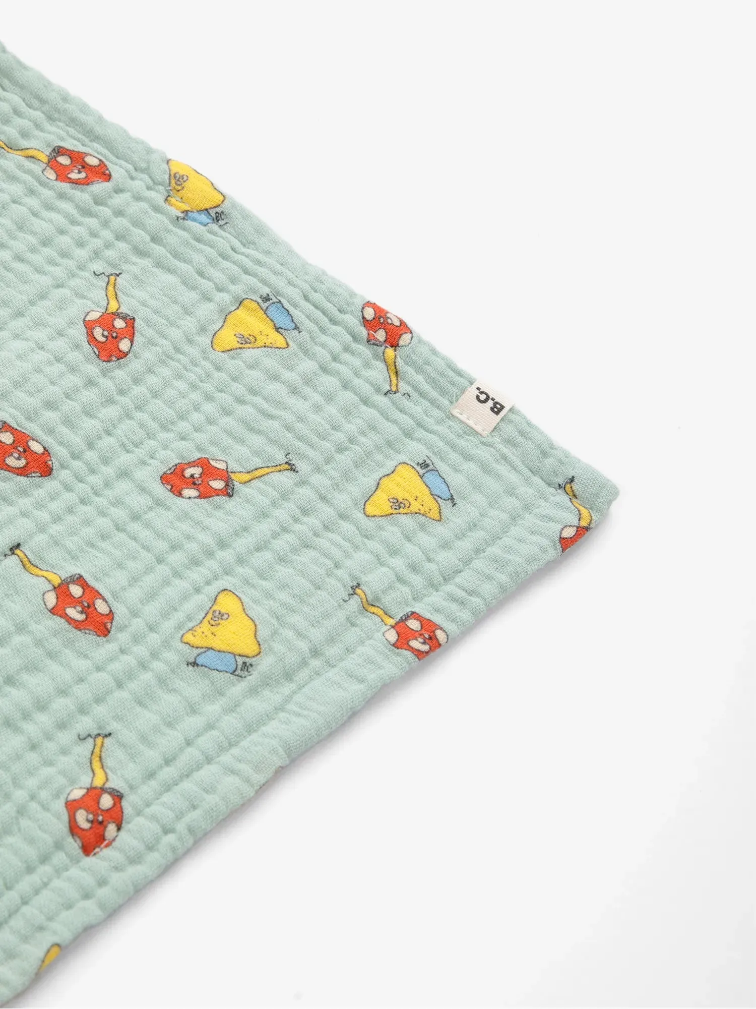 Bobo Choses Mush Monster stofble grøn økologisk 80x60
