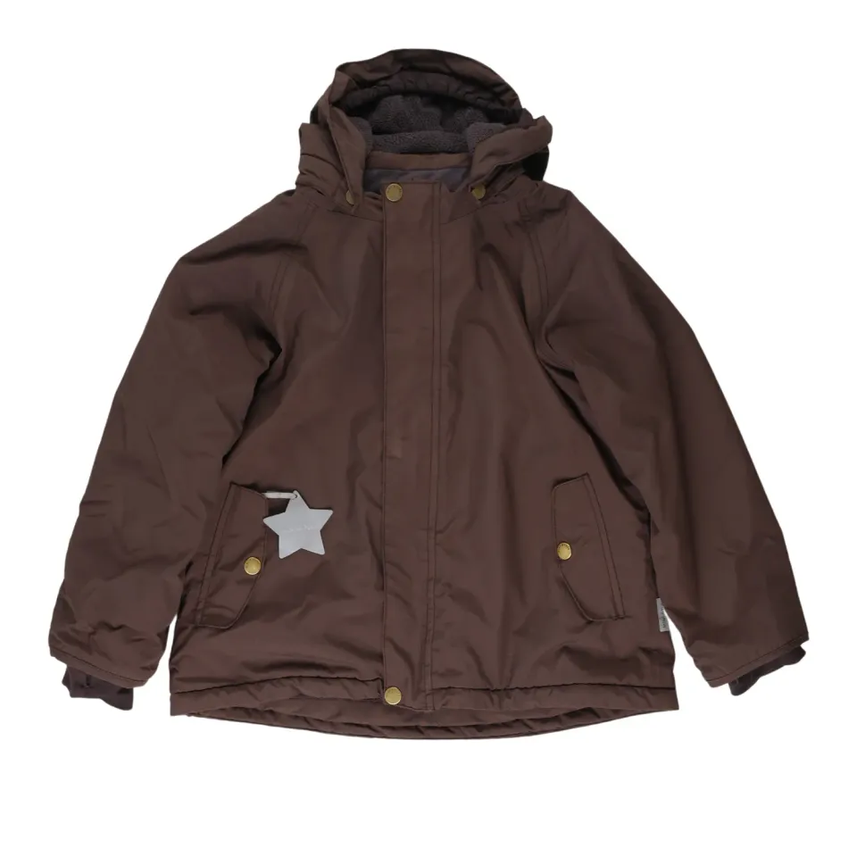 MINI A TURE Wally vinterjakke Dark Choco 116