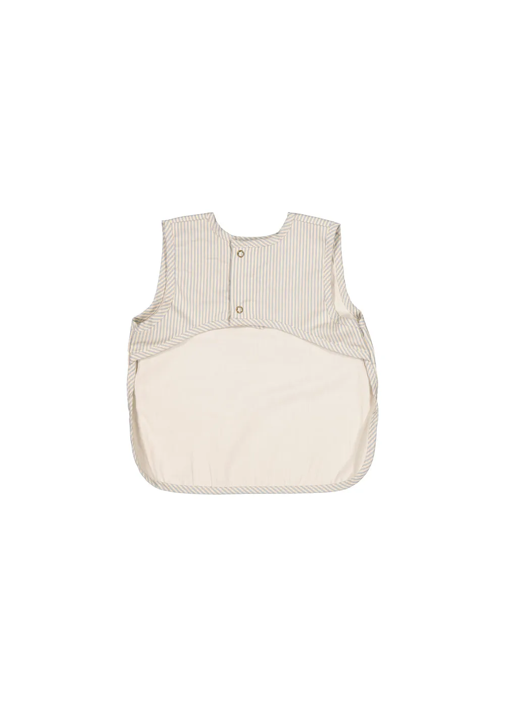 MarMar Apron spiseforklaede Blue Stone Stripe oekologisk