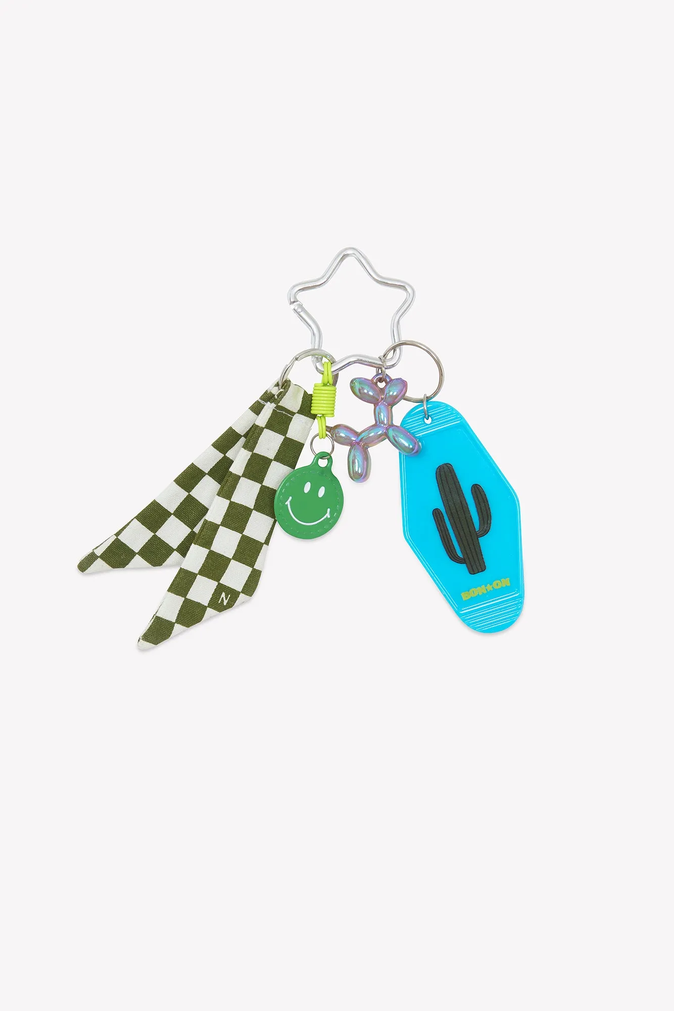 Bonton Grigri Damier nøglering cactus