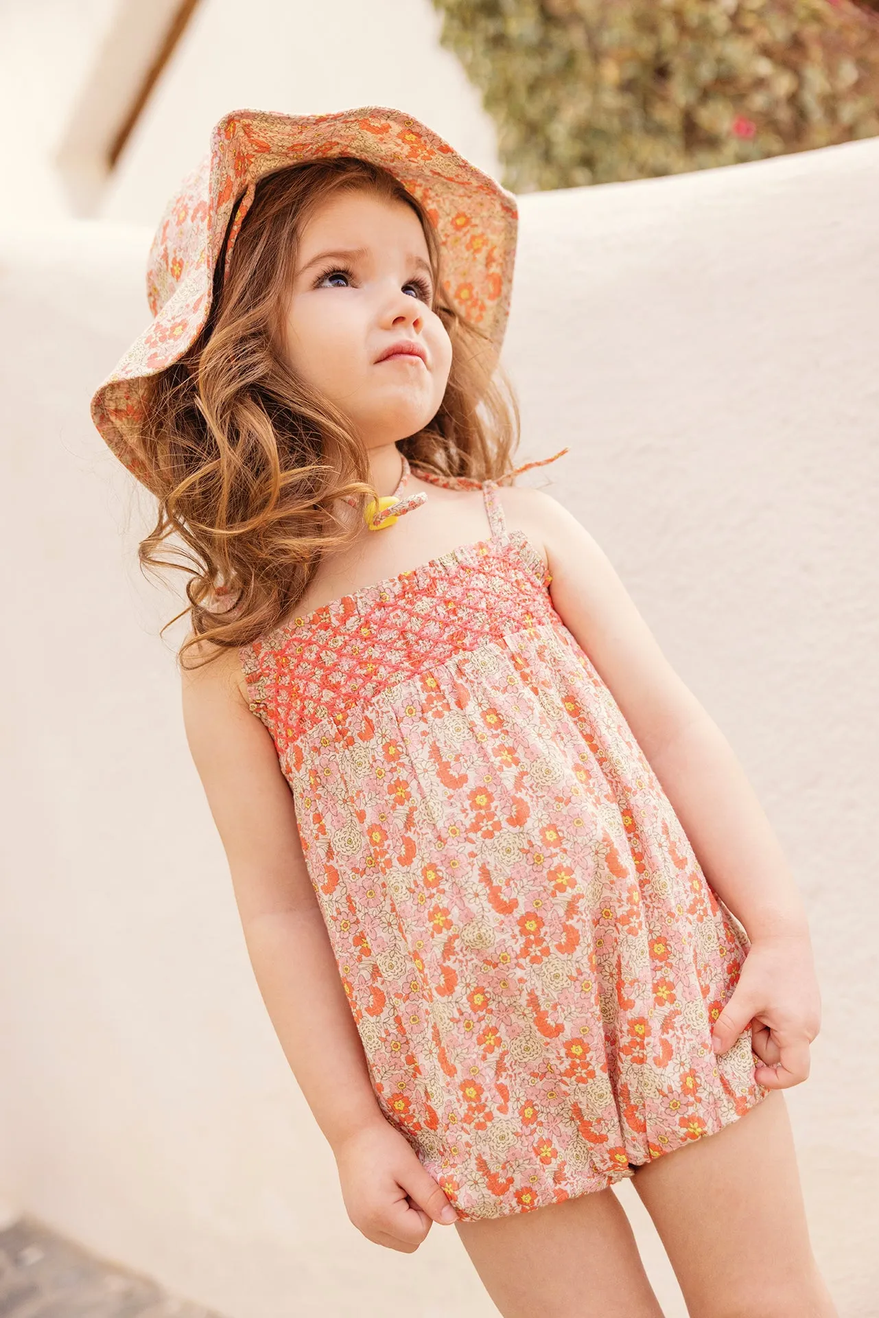 Bonton Calina Fleur Vintage buksedragt rosa