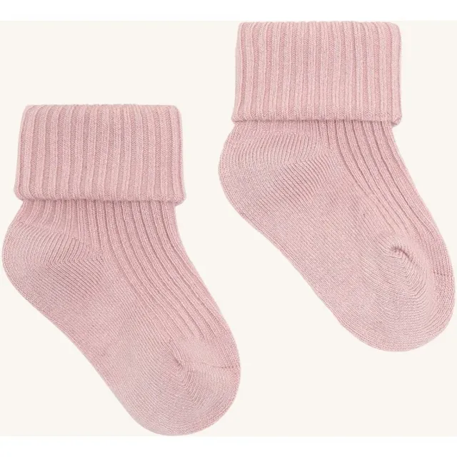 Hust & Claire Fosu strømper Dusty Rose bambus 1 par