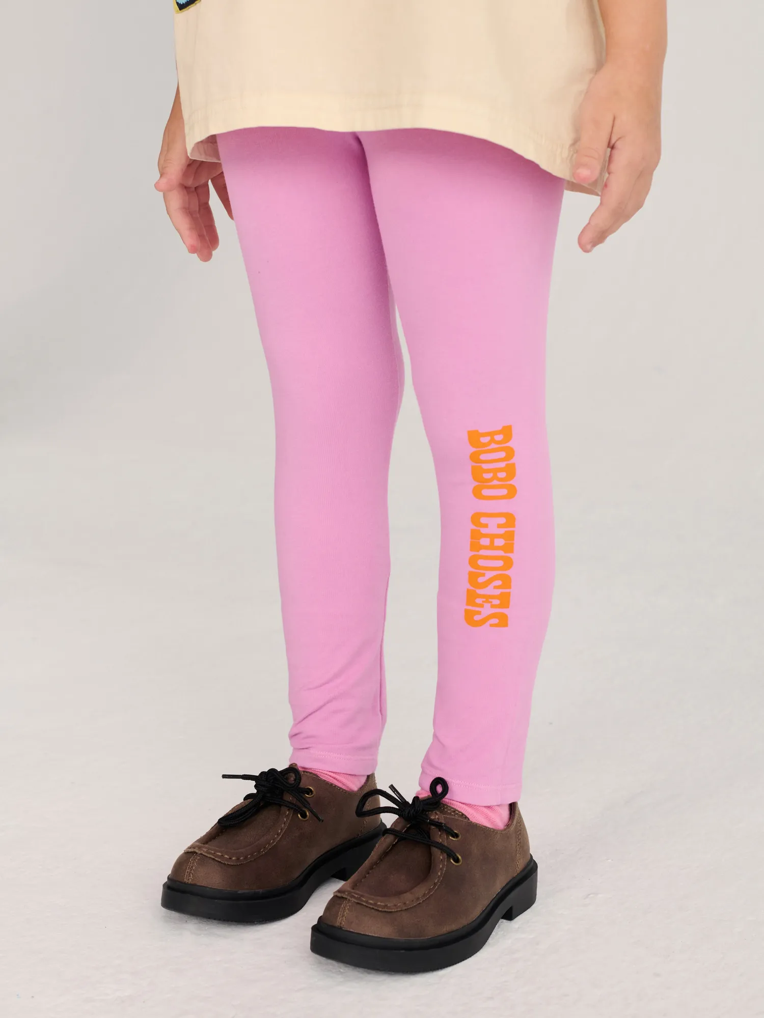 Bobo Choses Pop leggings 2-3Y lyserød bomuld