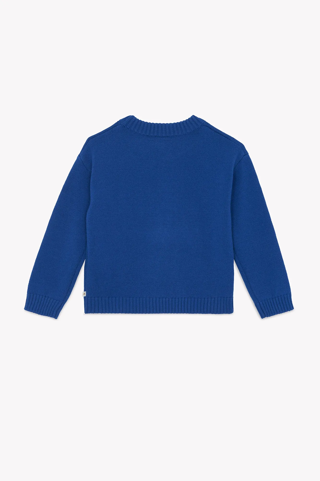 Bonton Milton West sweater blå uld 4A-14A
