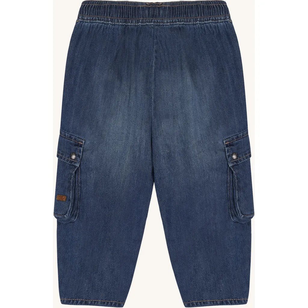 Hust & Claire Trevor jeans Blue Denim med foer