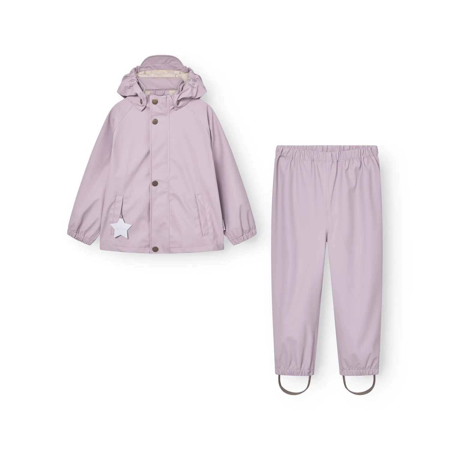 MINI A TURE MATREINAR regnsæt Cloud purple vandtæt