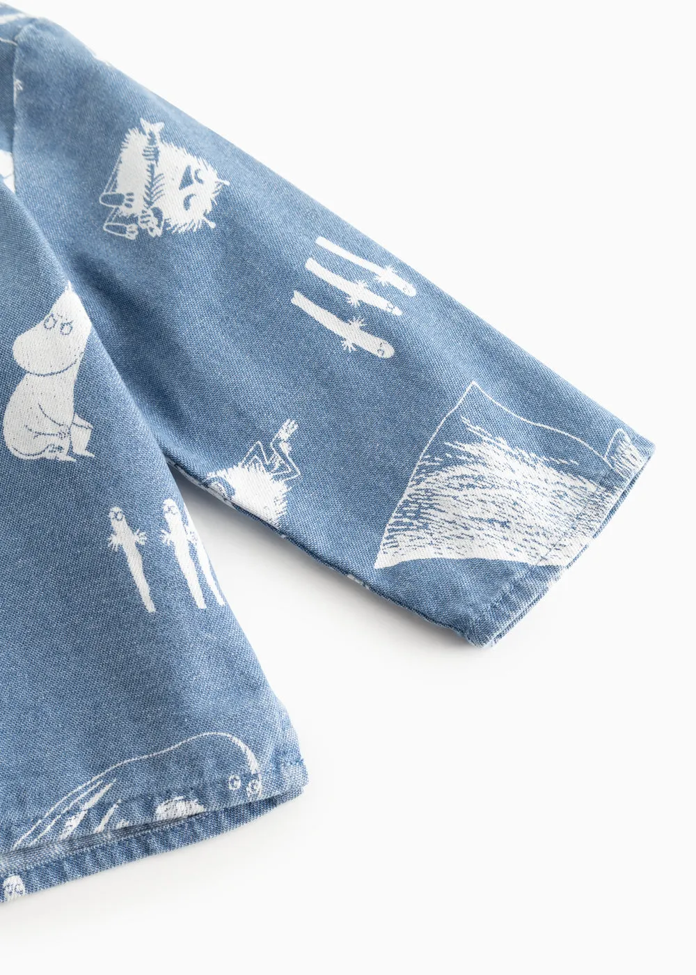 MarMar Copenhagen Tomi B skjorte Moomins denim