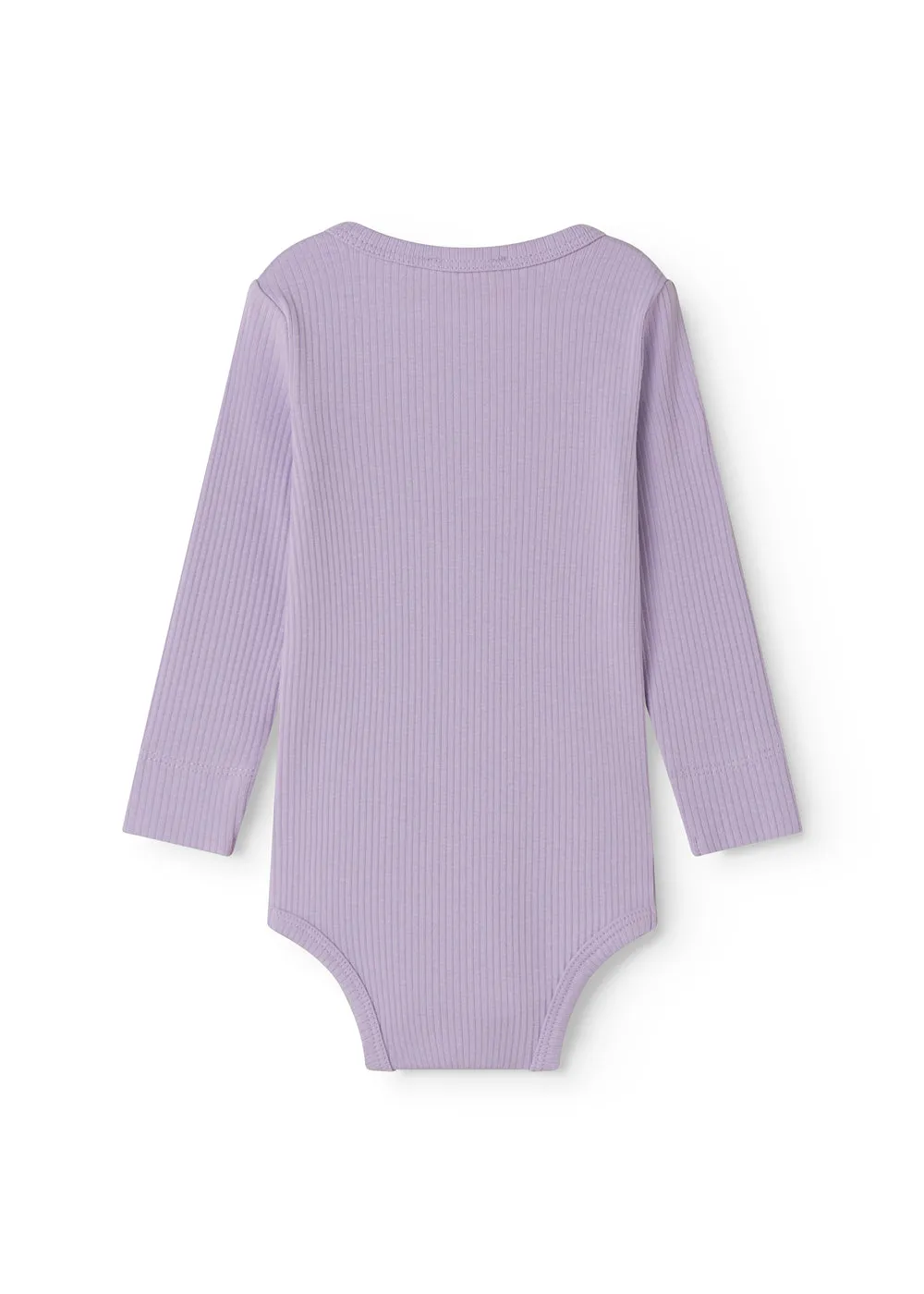 MarMar Body LS bodystocking Lilacs modal rib