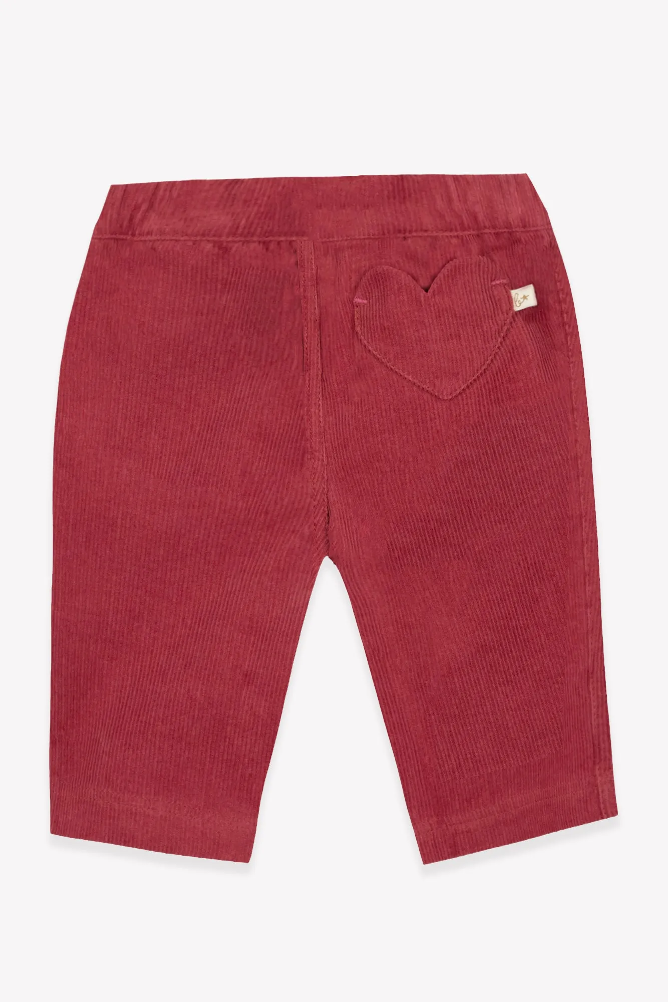 Bonton Pampa Rose fløjlsbukser lyserød