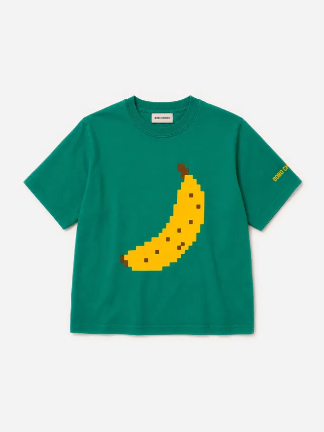 Bobo Choses Fruit Bites Banana T-shirt grøn økologisk