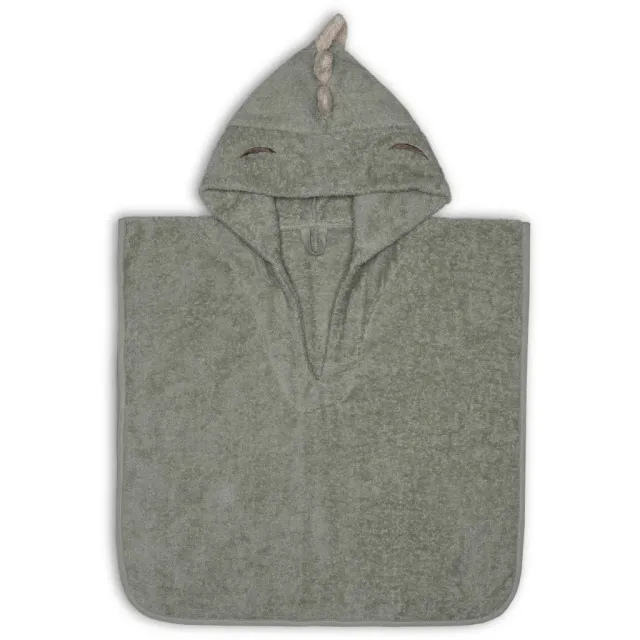 nuuroo Adelin poncho Light green Dino bomuld