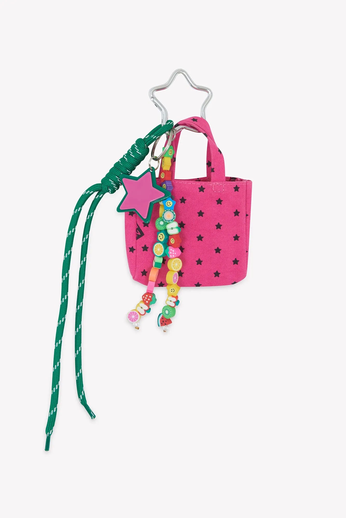 Bonton Grigri Cabas nøglering rosa blush