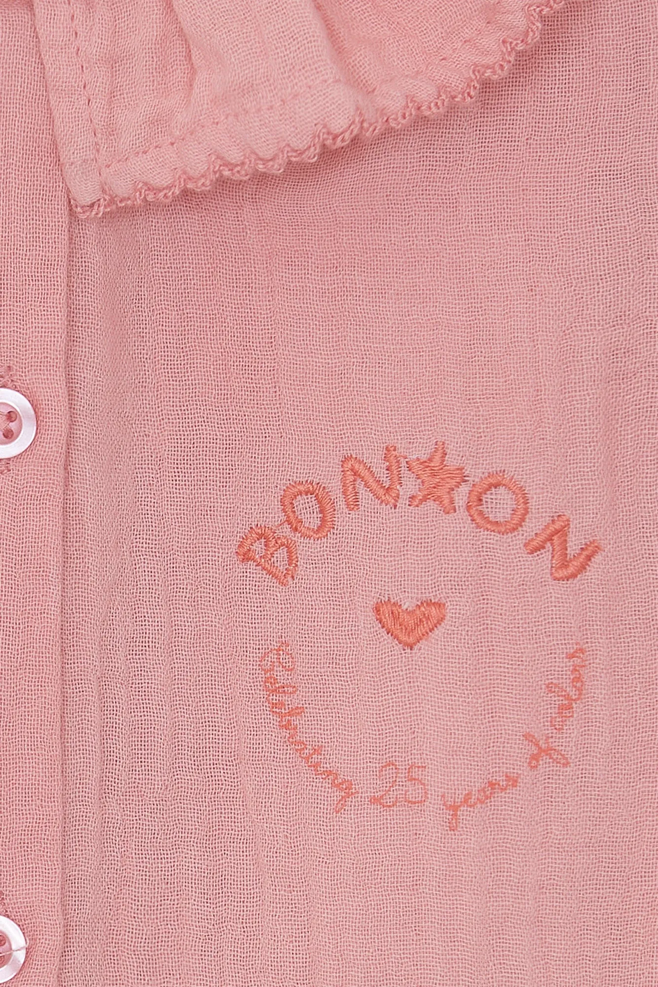 Bonton Norma sparkedragt rosa bomuld