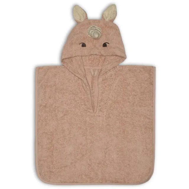 nuuroo Adelin poncho Rose Unicorn bomuldsfrotté