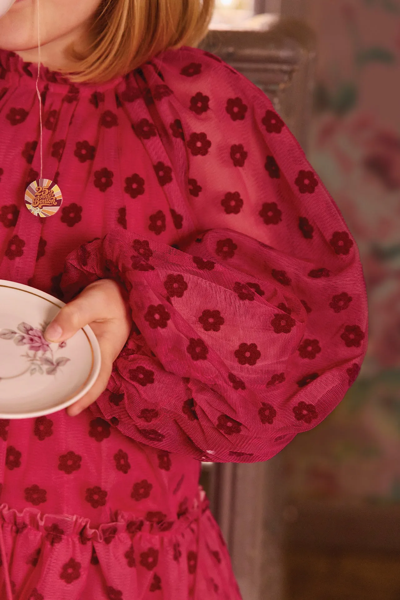 Bonton Phedre kjole rosa tyl prinsesse