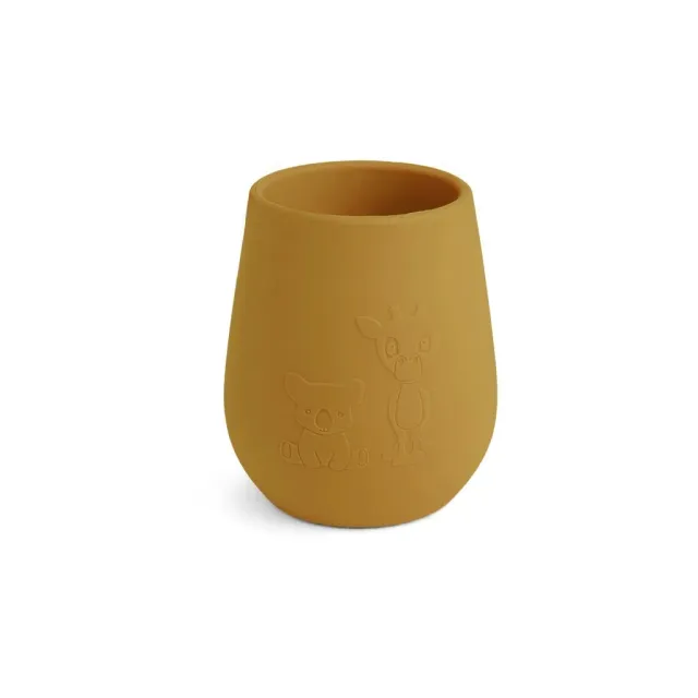 nuuroo Kai drikkekop dusty yellow silikone 230 ml