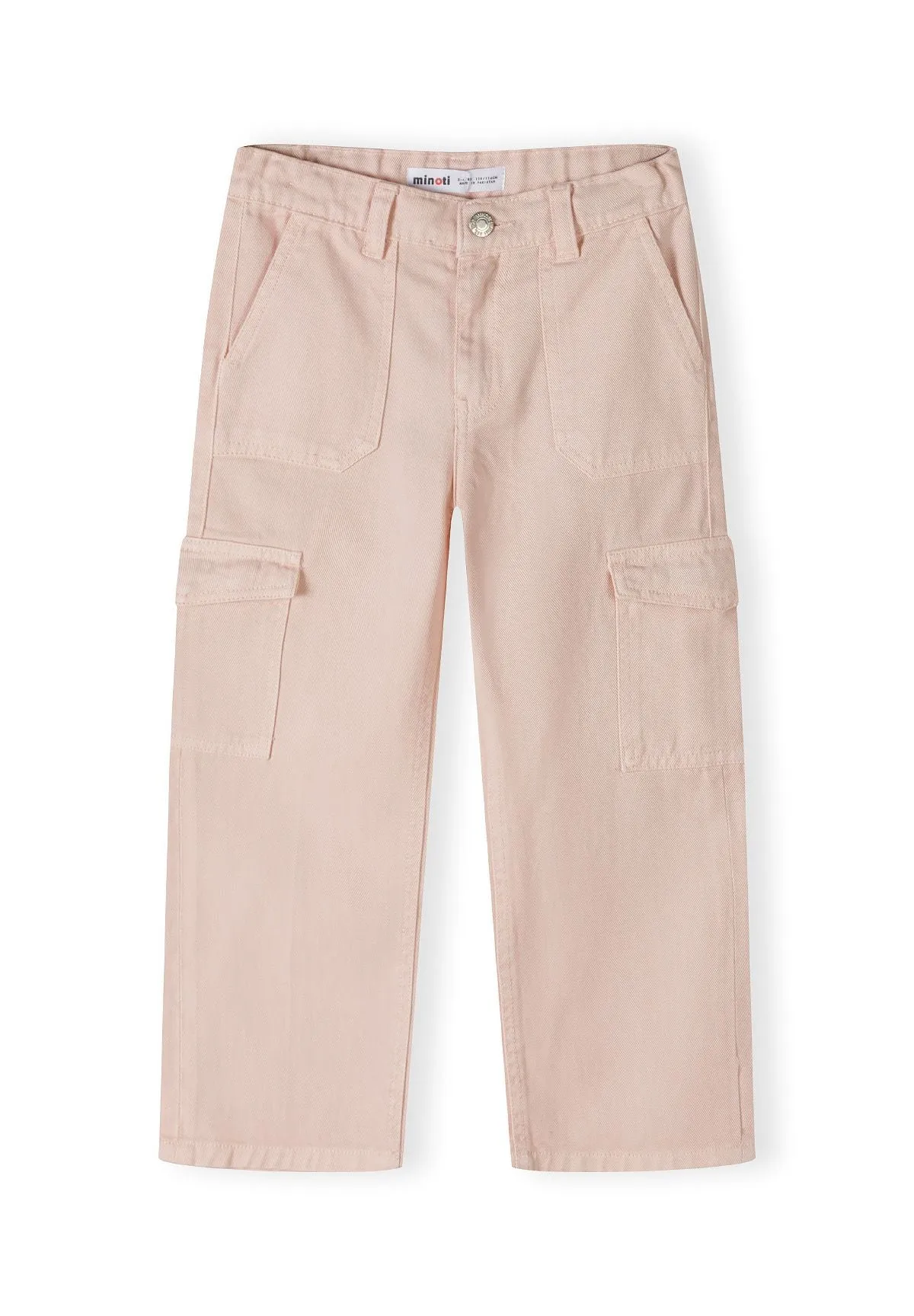 Minoti 42738 cargobukser rosa bomuld