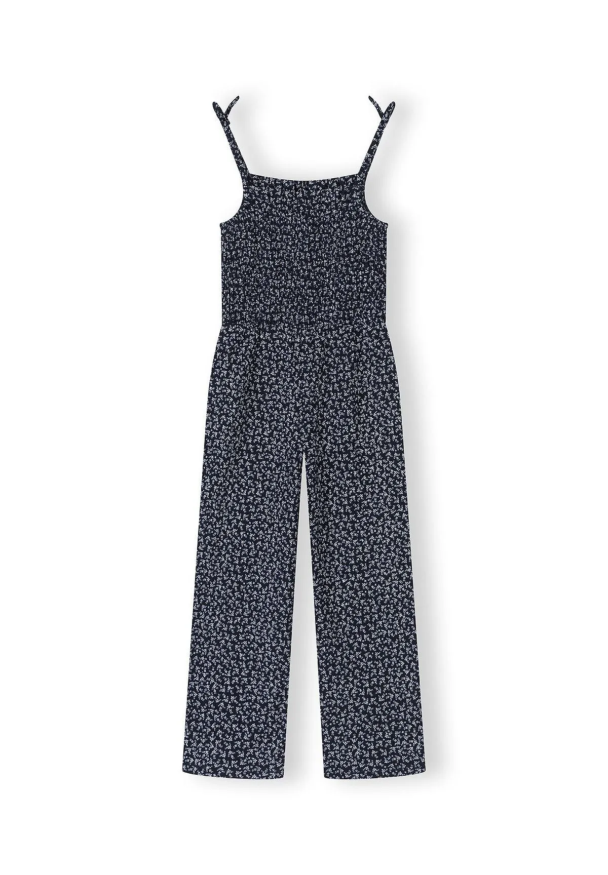 Minoti 42829 jumpsuit mørkeblå blomstret