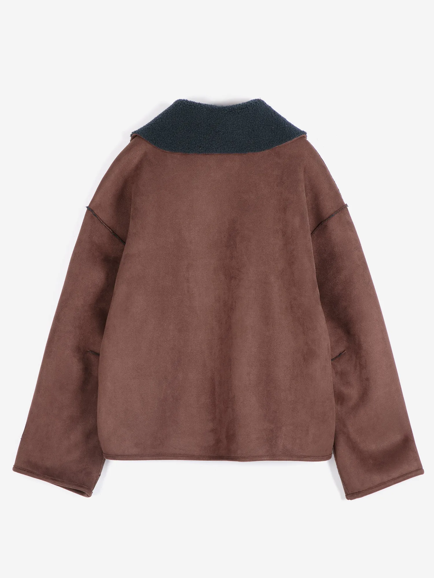Bobo Choses Reversible Soft Sherpa jakke vendbar varm