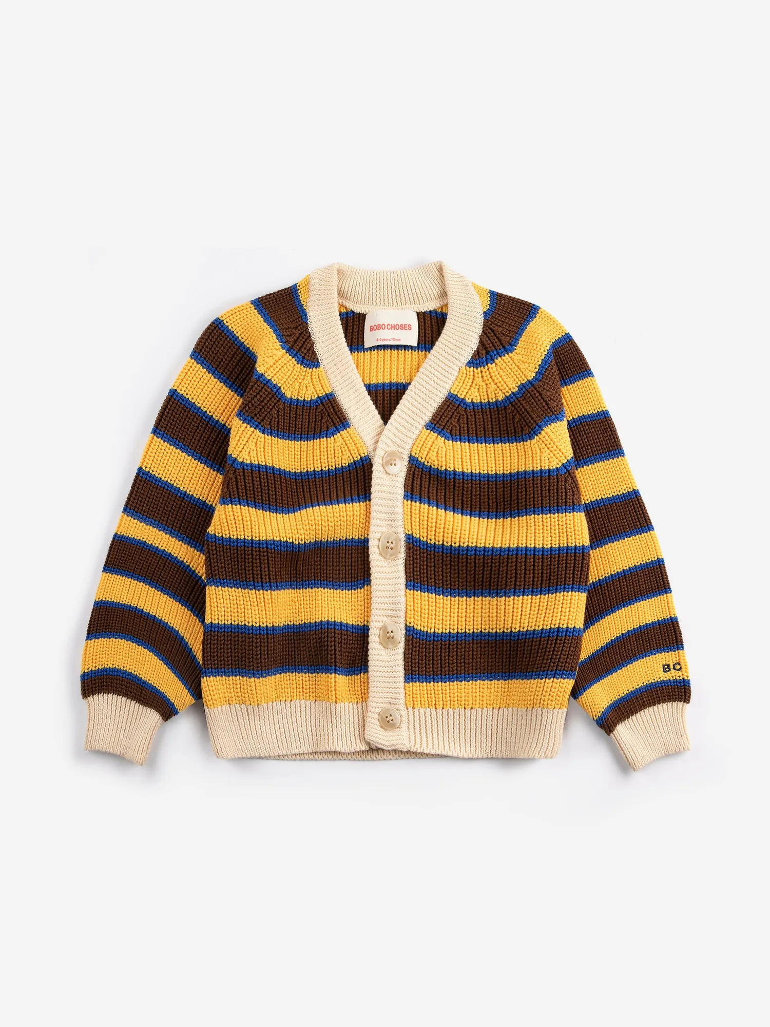 Bobo Choses Pickles BC Striped cardigan stribet 2-3 år