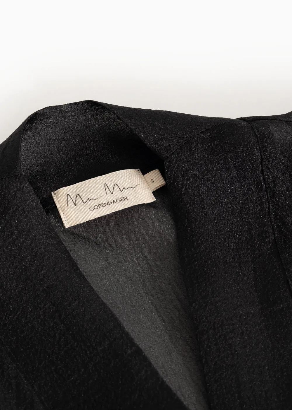 MarMar Dabia W kjole Black organza slå-om