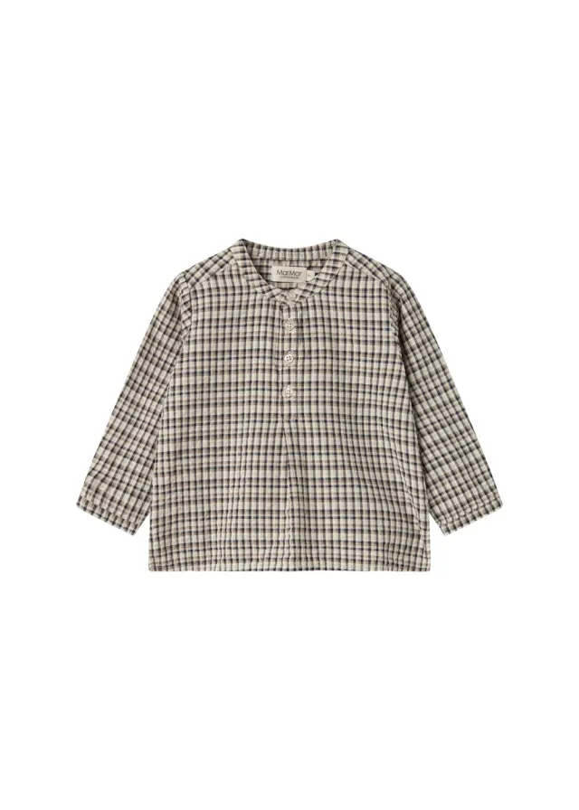 MarMar Totoro skjorte Pilot Navy Check ternet