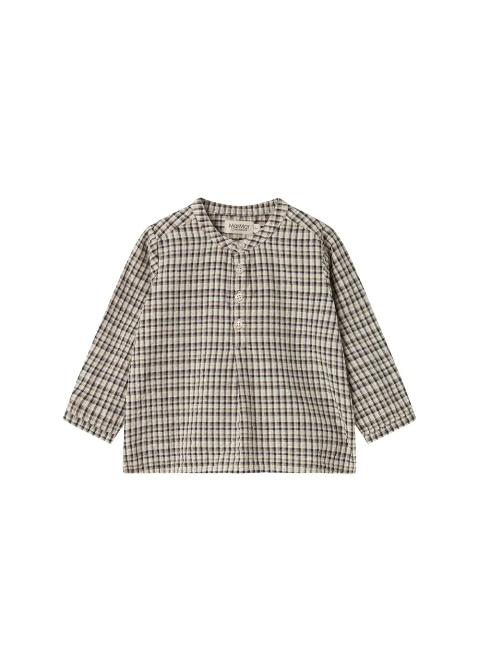 MarMar Totoro skjorte Pilot Navy Check ternet