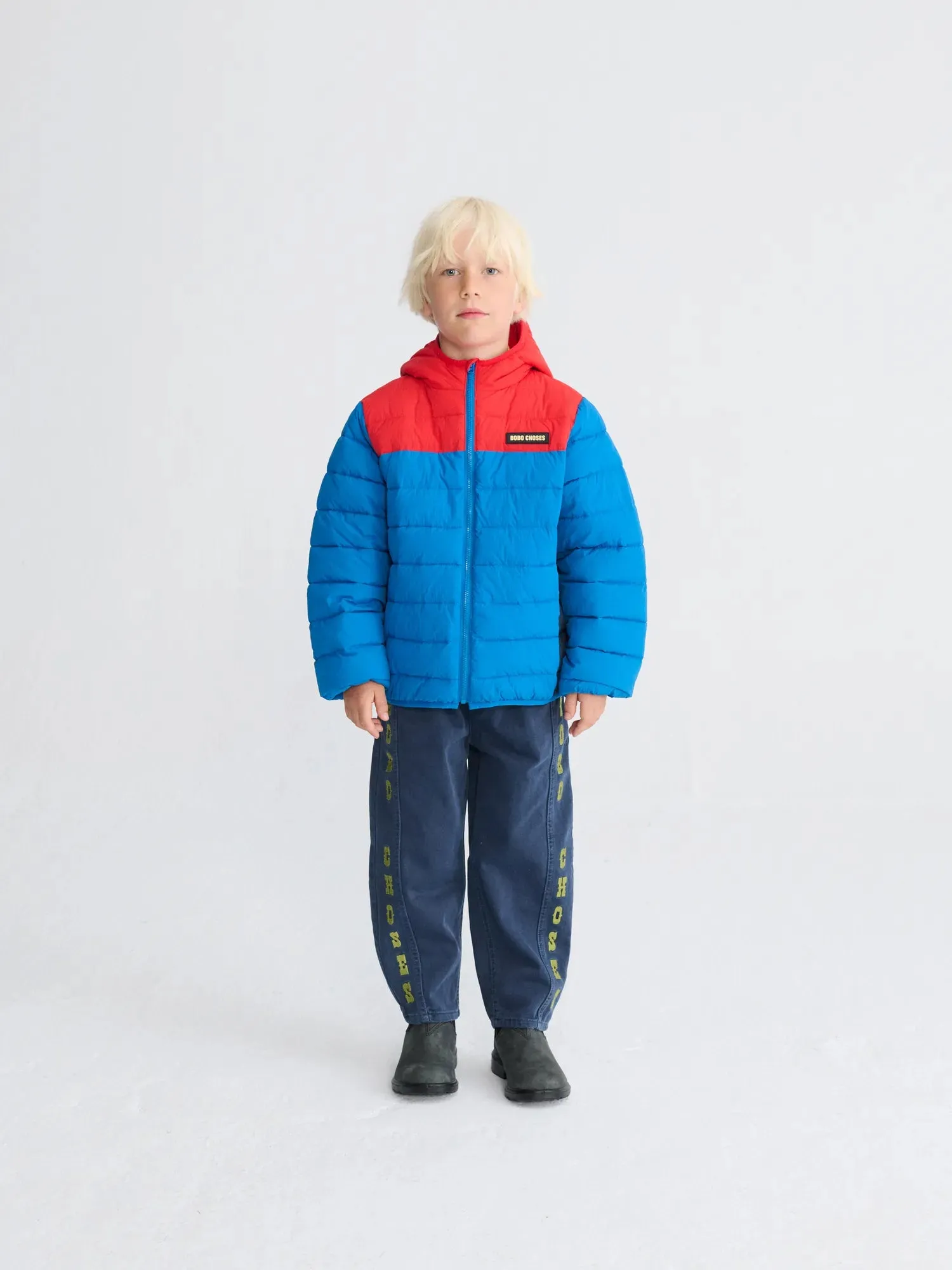 Bobo Choses All About Monsters down filled anorak 2-3Y blå